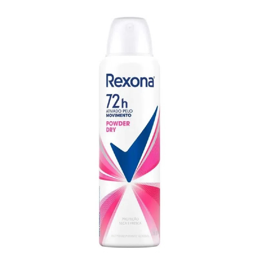 Antitranspirante Aerosol Powder Dry Motionsense Rexona Branco 150 mL