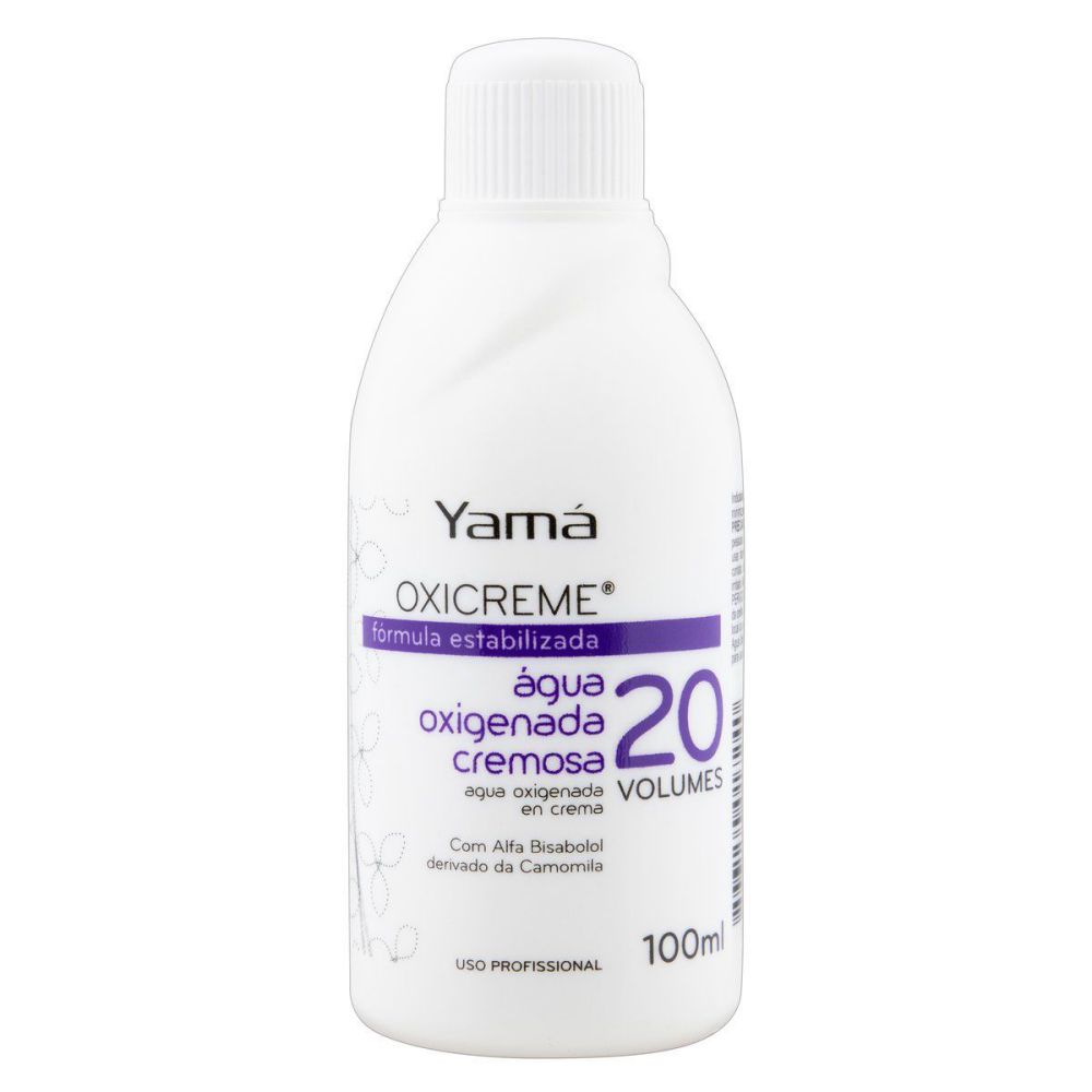 Água Oxigenada Yamá Oxicreme 20 Volumes 100mL
