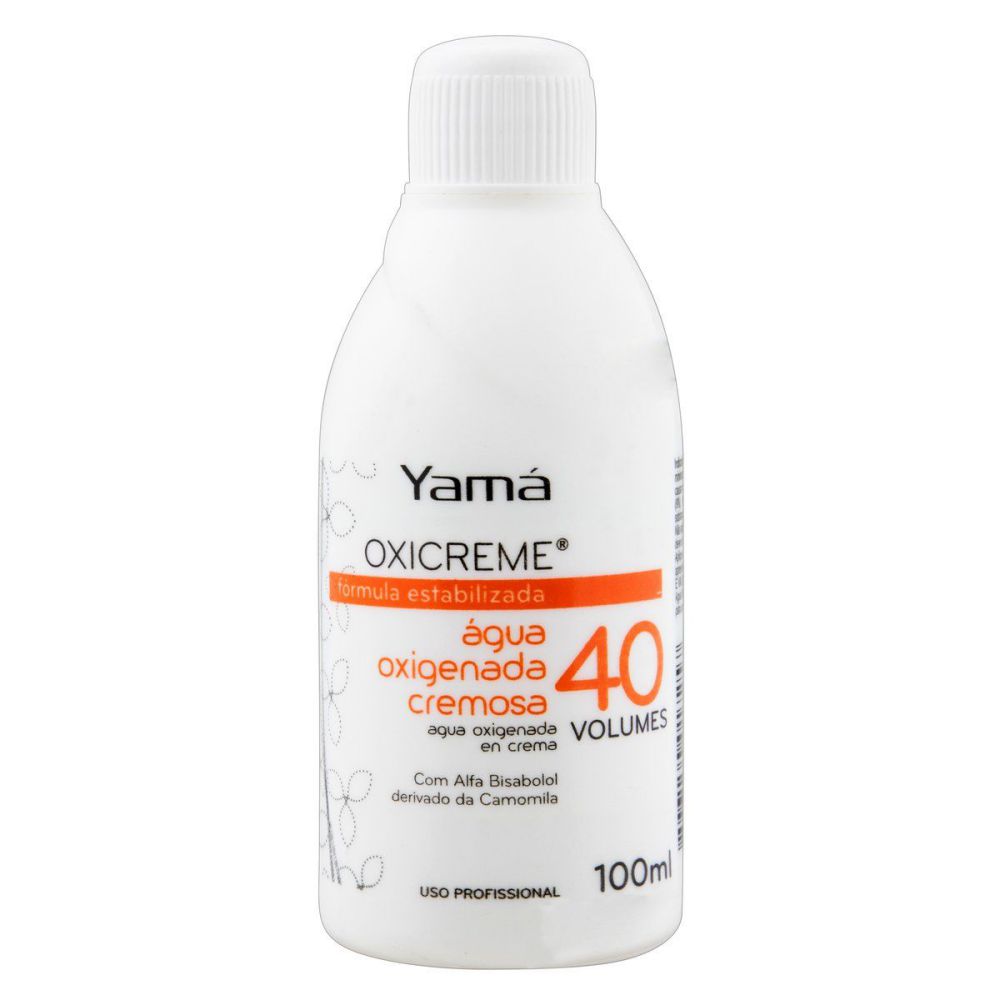 Água Oxigenada Yamá Oxicreme 40 Volumes 100mL