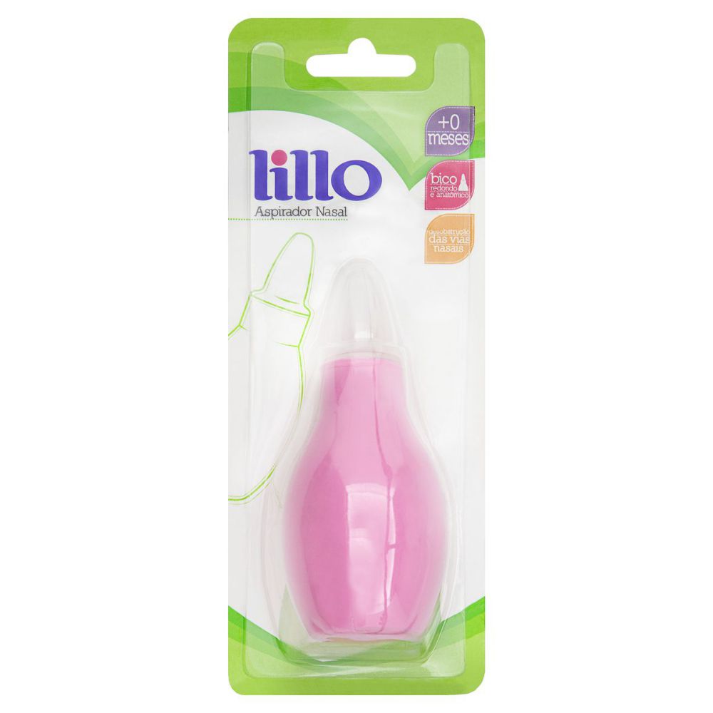 Aspirador Nasal Lillo Rosa