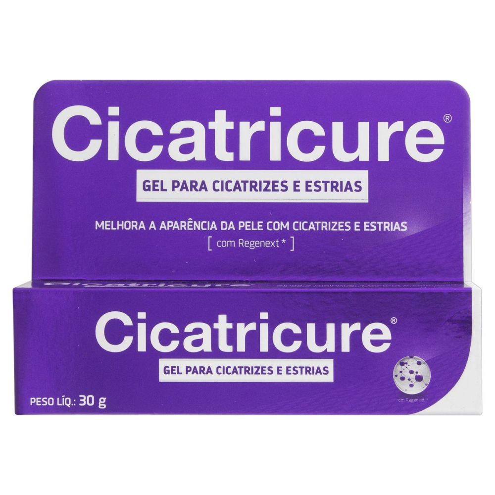 Gel para Cicatrizes e Estrias Cicatricure Rosto e Corpo com 30G