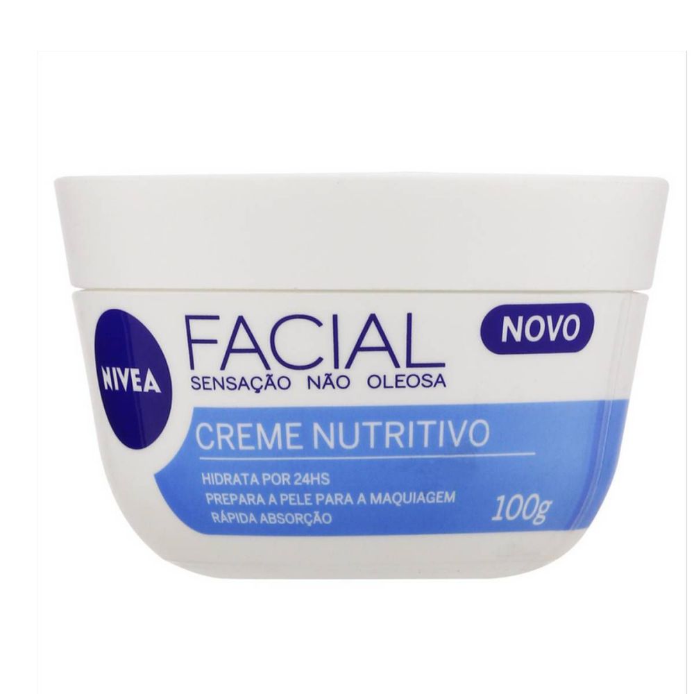Creme Hidratante Facial Nivea Nutritivo 100G