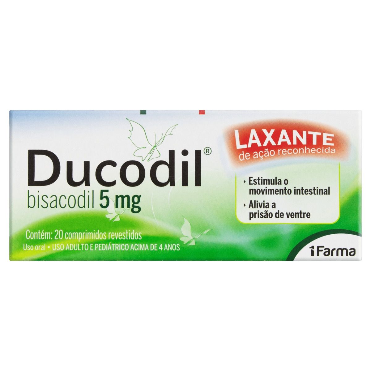 [TESTE] Ducodil 5Mg, Caixa Com 20 Comprimidos Revestidos
