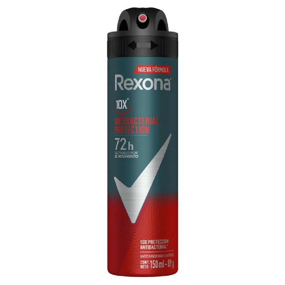 [TESTE] Desodorante Masculino Rexona Motionsense Antibacterial Protection Aerosol 150mL