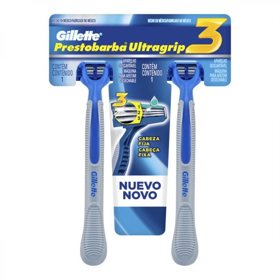 [TESTE] Aparelho De Barbear Gillette Prestobarba Ultragrip 3 2 Unidades
