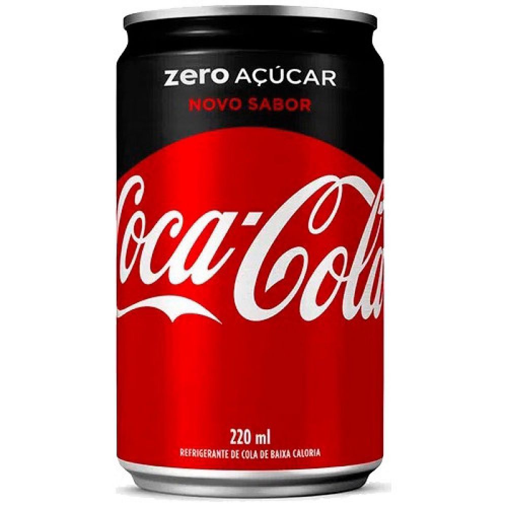 [TESTE] Refrigerante Coca-Cola Zero 220mL