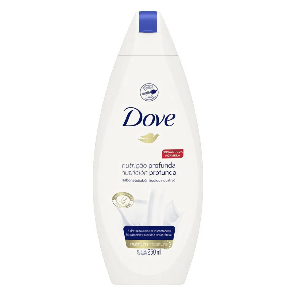 [TESTE] Sabonete Liquido Dove 250mL Nutrição Profunda