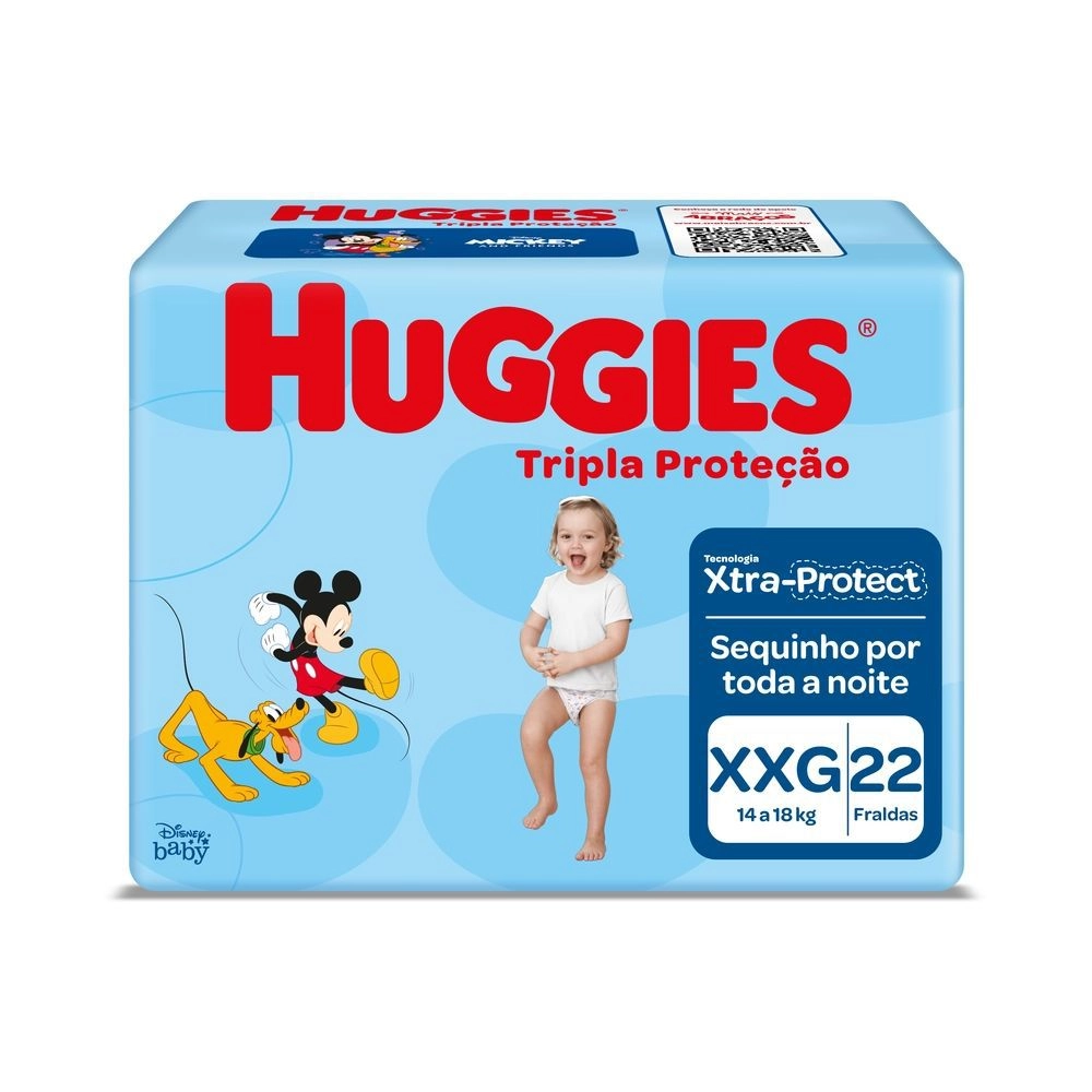 [TESTE] Fralda Huggies Tripla Proteção Xxg 22 Unidades
