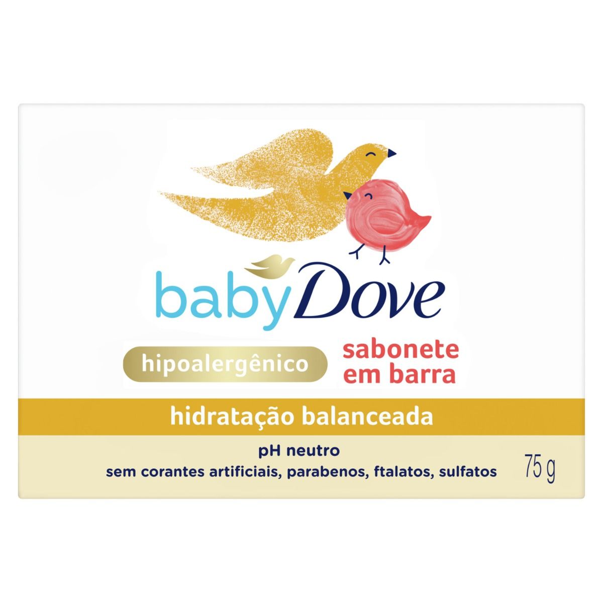 [TESTE] Sabonete Em Barra Dove Baby Hidratação Balanceada Com 75G
