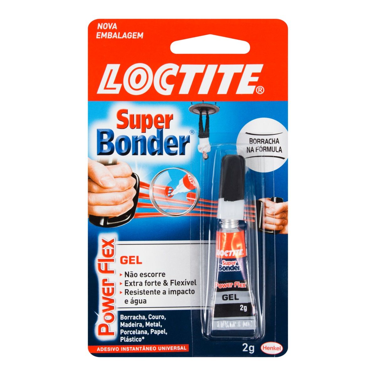 [TESTE] Cola Super Bonder 2G Power Flex Gel