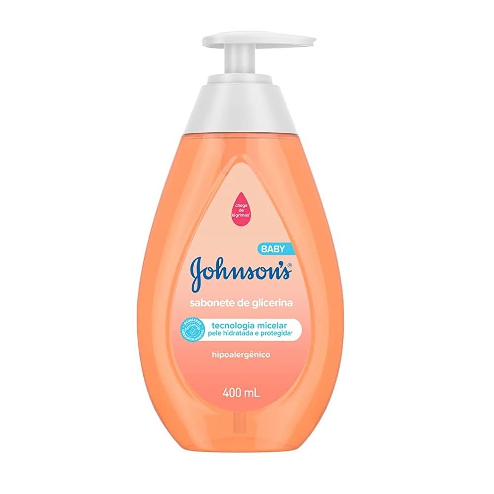 [TESTE] Sabonete Glicerinado Da Cabeça Aos Pés Johnson'S Baby Líquido 400mL