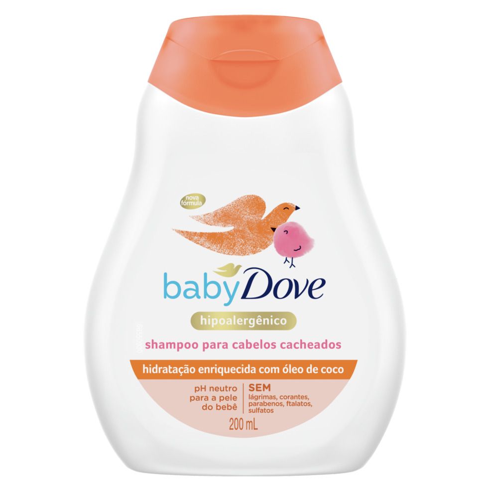 [TESTE] Shampoo Baby Dove Hidratação Enriquecida Cabelos Cacheados 200mL