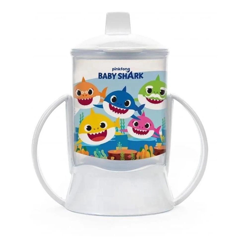 [TESTE] Multi Copo Baby Shark 200mL Com Alça E Tampa