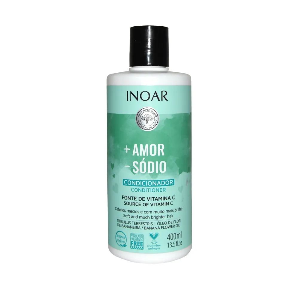 [TESTE] Condicionador Inoar 400mL + Amor- Sodio