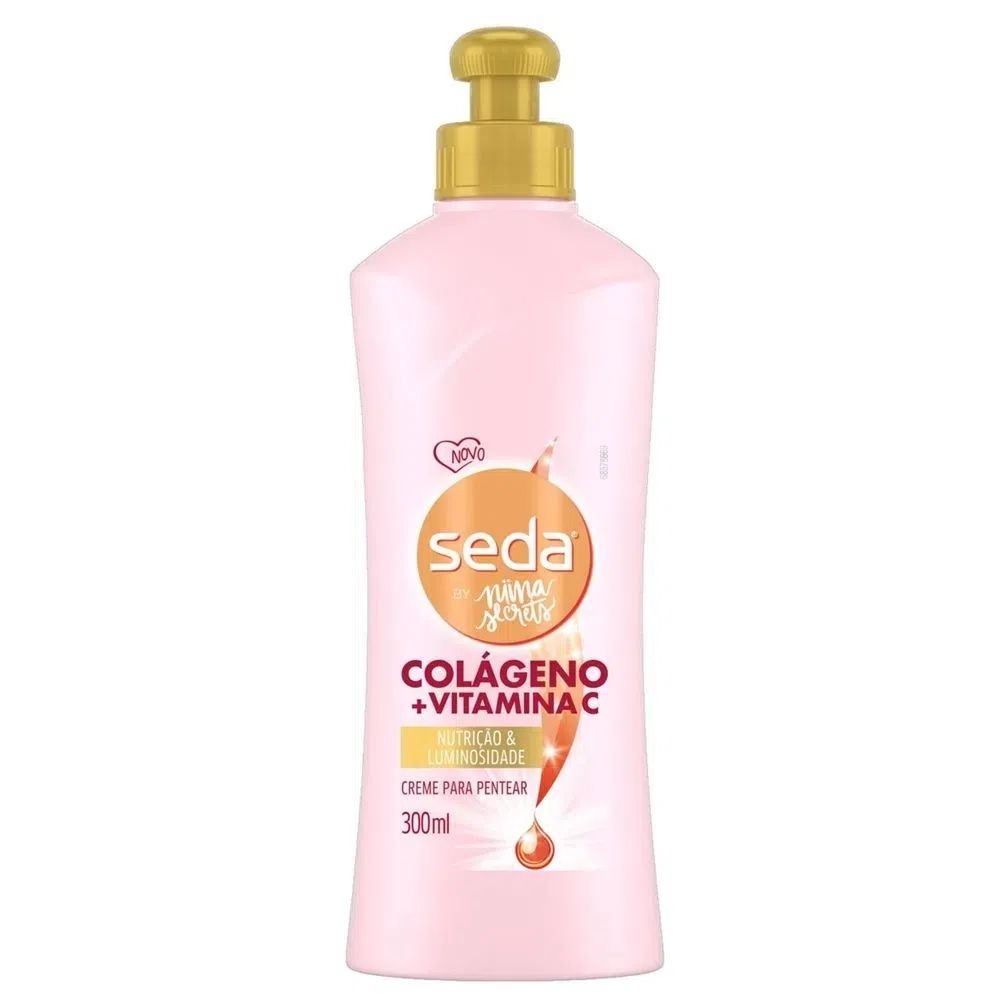 [TESTE] Creme Seda Pentear By Niima 300mL Colágeno+Vit C