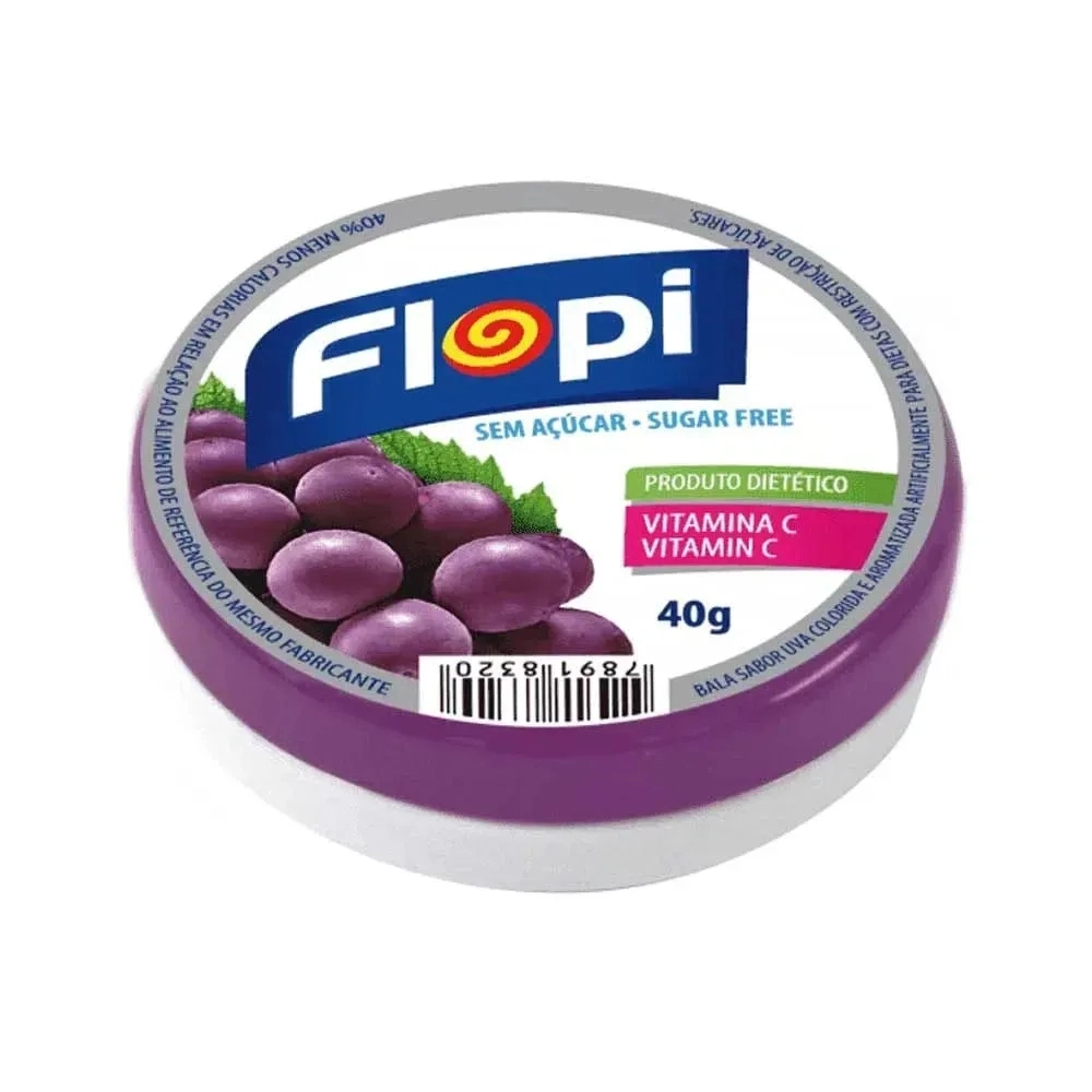 [TESTE] Balas Flopi 40G Uva