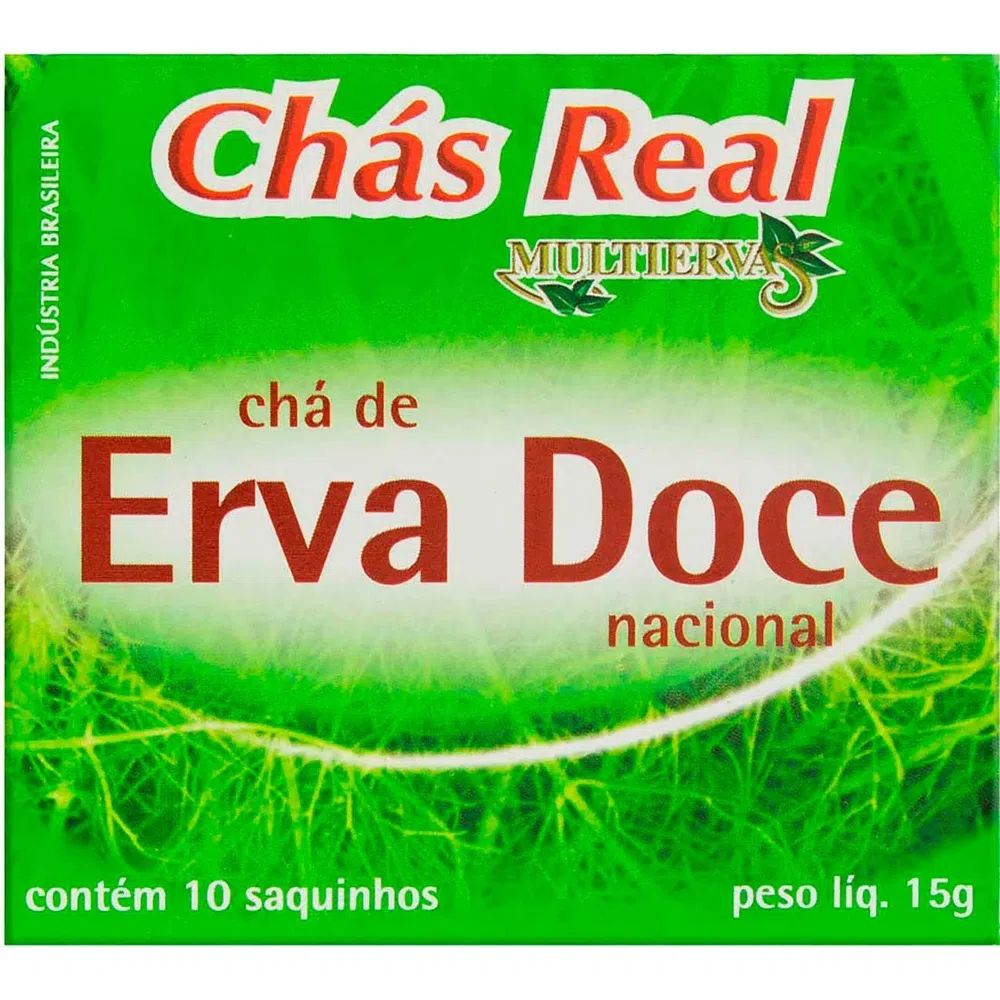 [TESTE] Chás Real Multiervas Erva Doce Sachê 10 Unidades