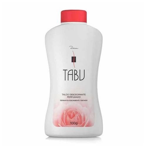 [TESTE] Talco Desodorante Tabu Tradicional, 100G