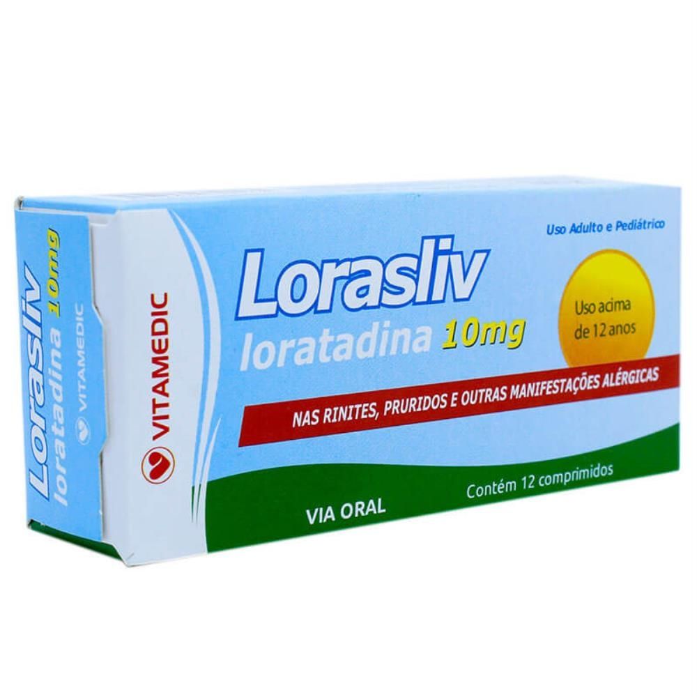 [TESTE] Lorasliv 10Mg Com 12 Comprimidos