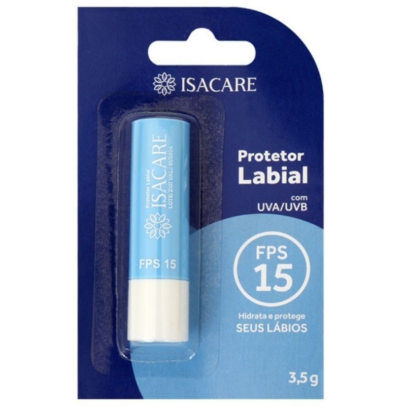 [TESTE] Protetor Labial Isacare Fps 15 Sem Sabor 3,5G