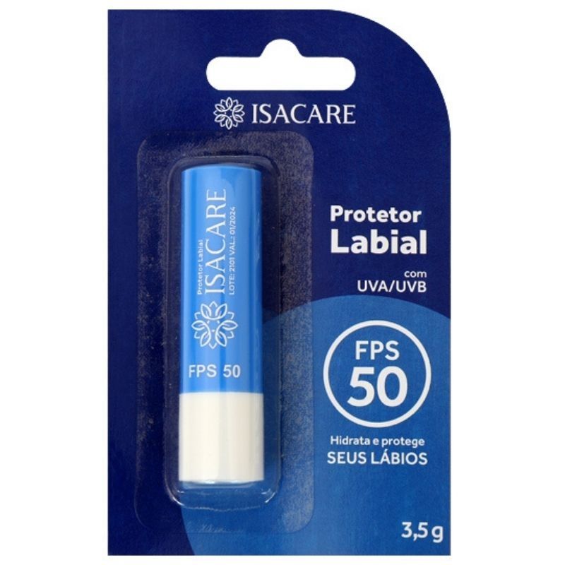 [TESTE] Protetor Labial Isacare Fps 30 Sem Sabor 3,5G