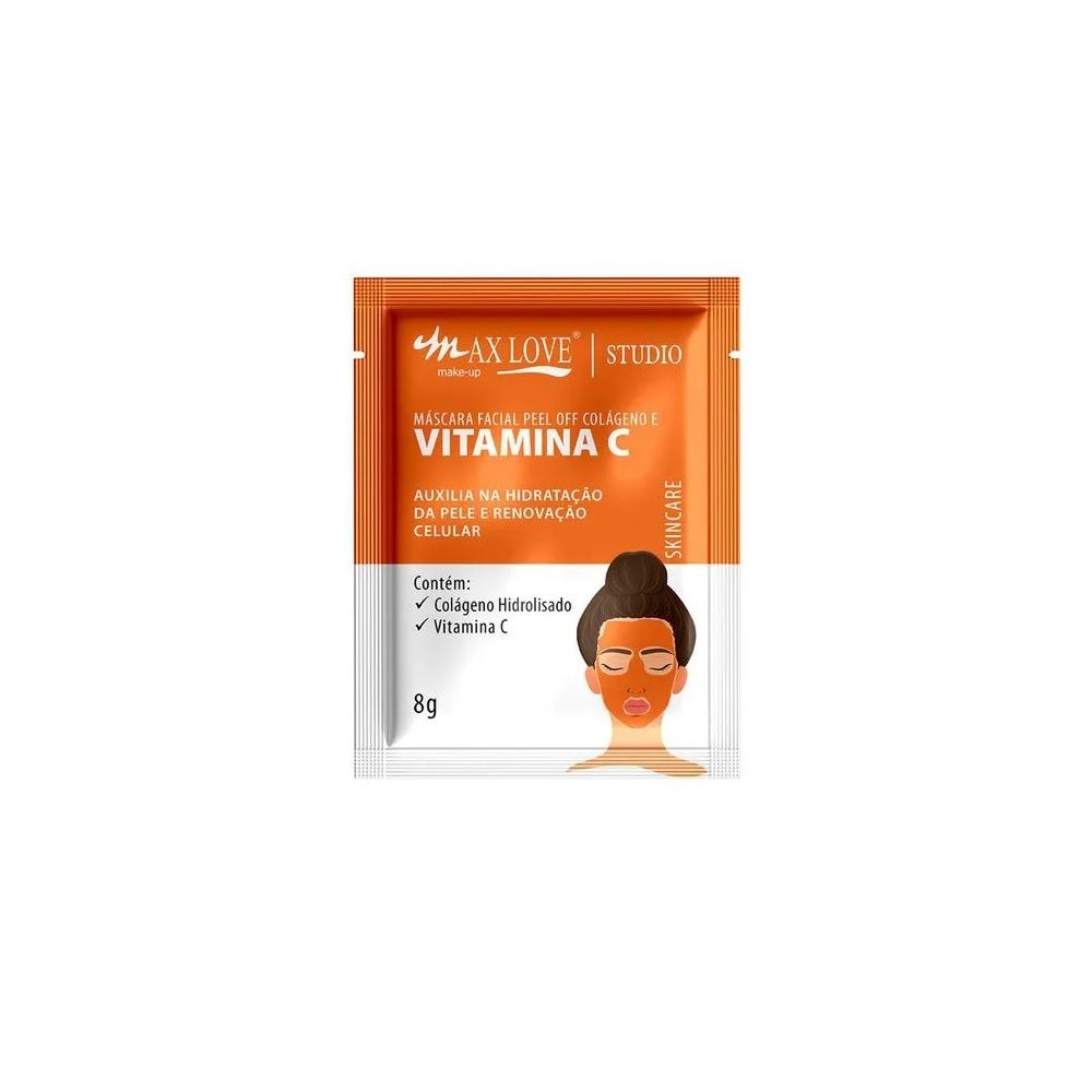 [TESTE] Máscara Facial Max Love Vitamina C 8G
