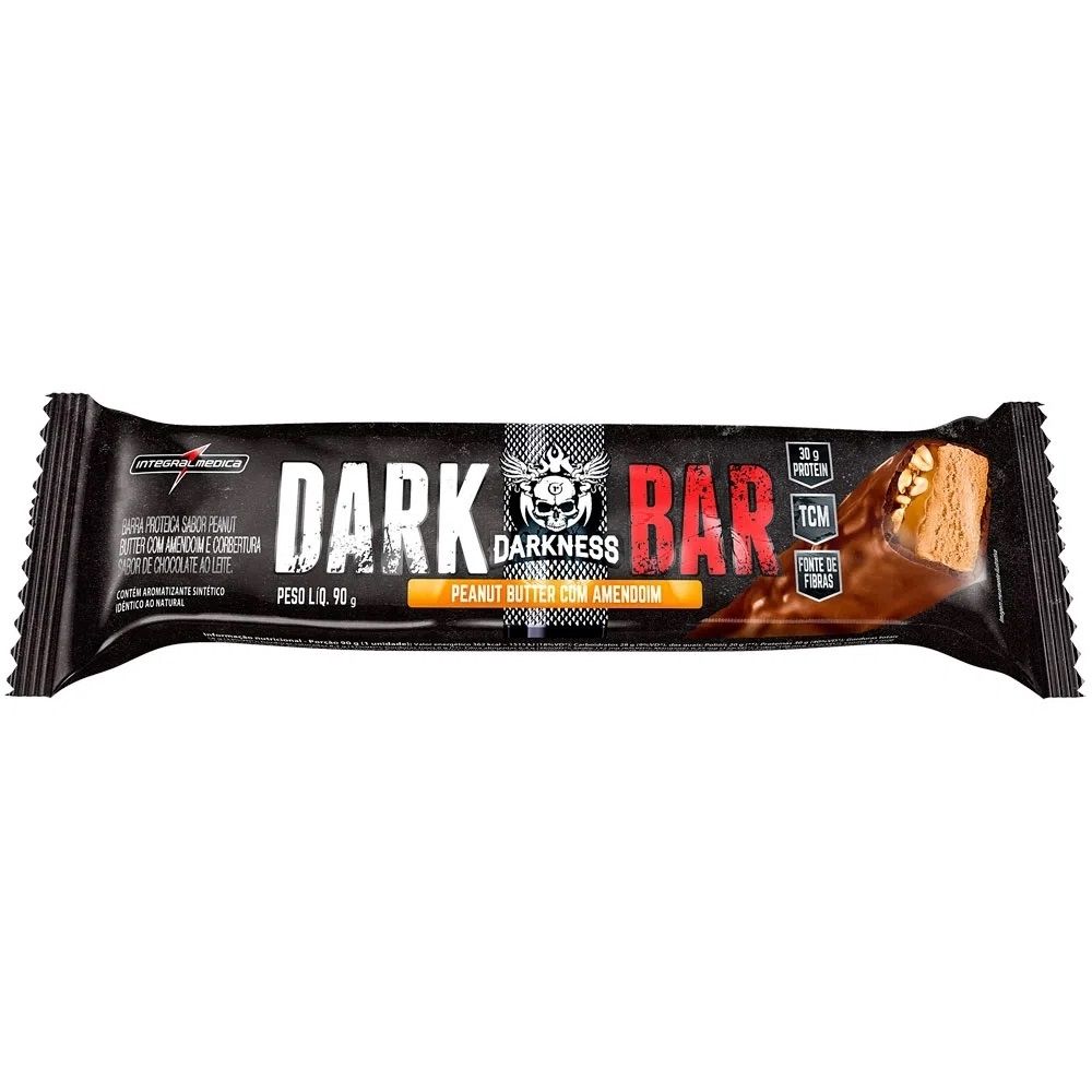 [TESTE] Dark Bar Peanut Butter Com Amendoim 90G