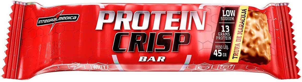 [TESTE] Protein Crisp Bar Integralmédica Trufa De Maracujá, 45G