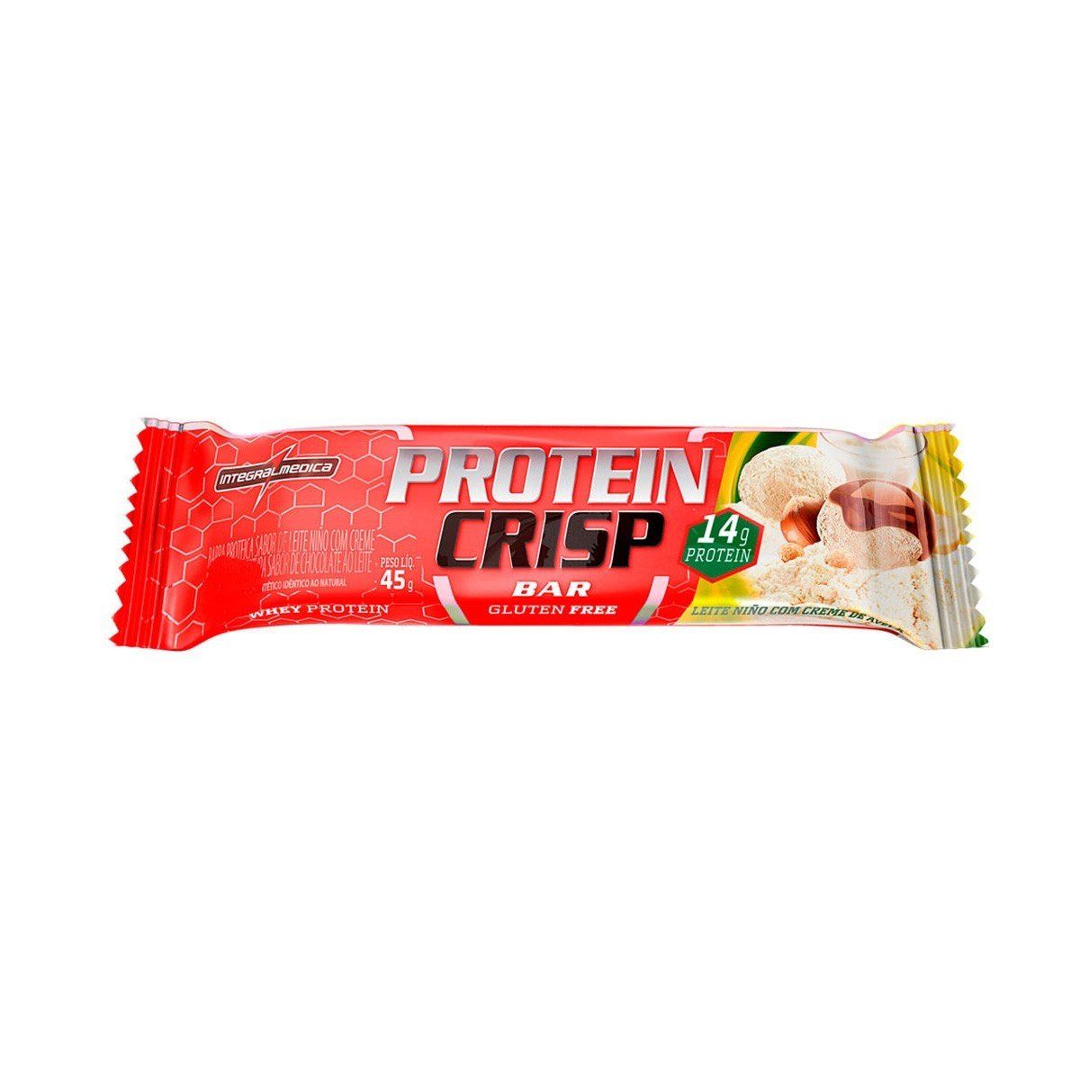 [TESTE] Protein Cremeisp Bar Leite Ninho Com Creme De Avelã 45G