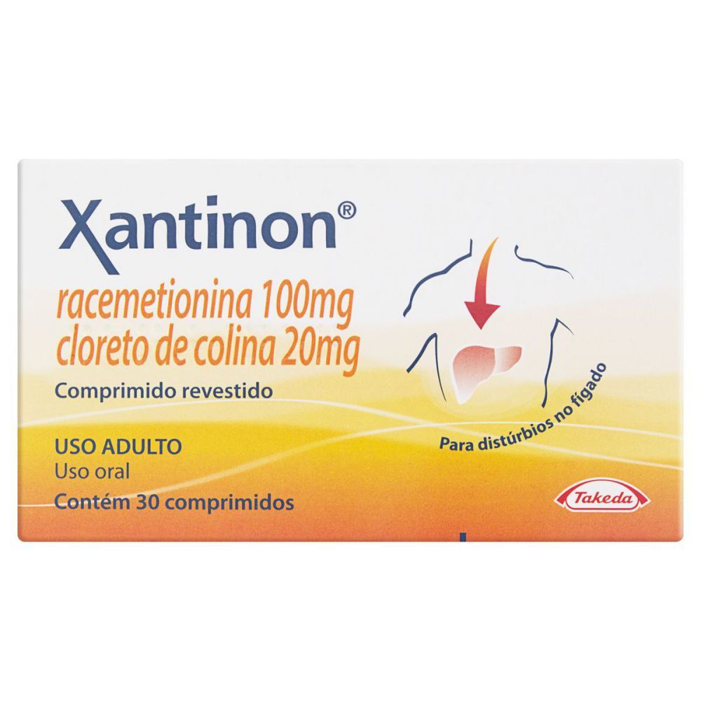 [TESTE] Xantinon 100Mg + 20Mg Caixa Com 30 Comprimidos Revestidos