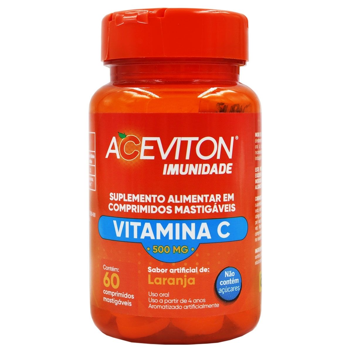 Aceviton Imunidade Com 60 Comprimidos Mastigavel