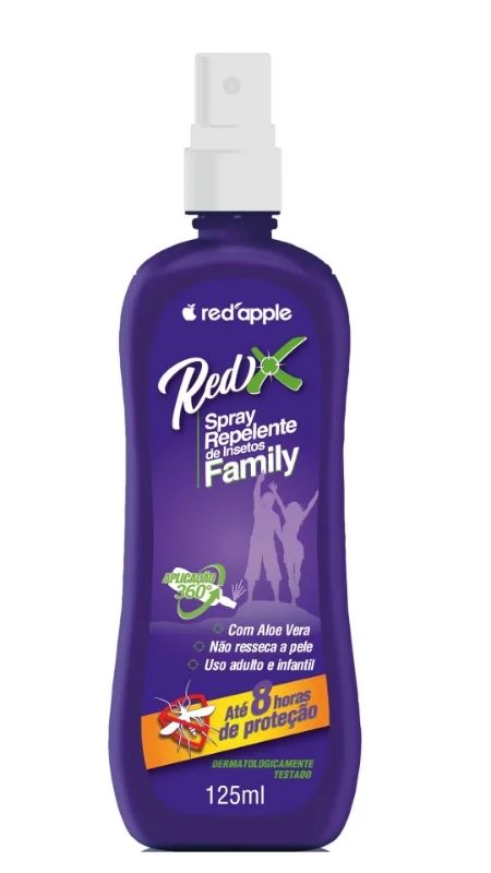 [TESTE] Repelente Spray Red Apple 125mL Family