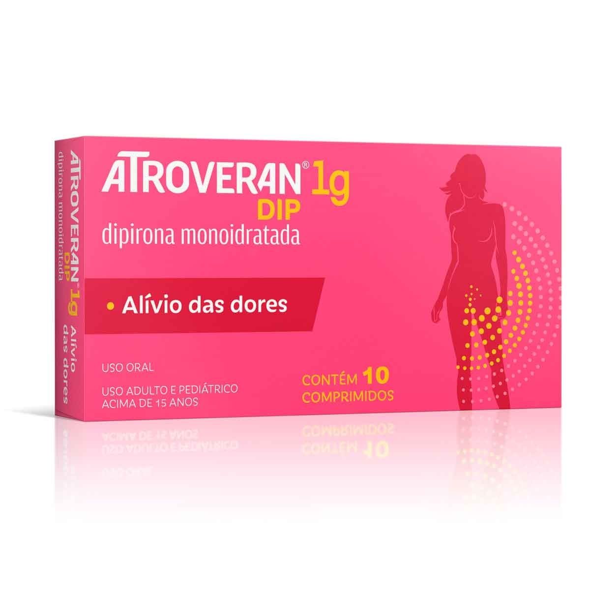 [TESTE] Atroveran Dip 1G Com 10 Comprimidos