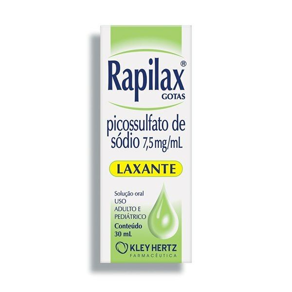 [TESTE] Rapilax 7,5Mg/mL Caixa Com 1 Frasco Gotejador Com 20mL De Solução De Uso Oral