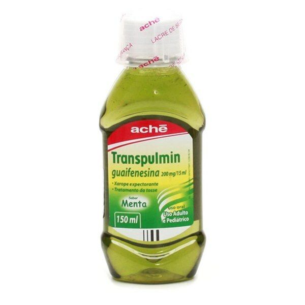 [TESTE] Transpulmin Xarope Sabor Menta 200Mg/15mL Caixa Com 1 Frasco 150mL Xarope Pediátrico + 1 Medidor