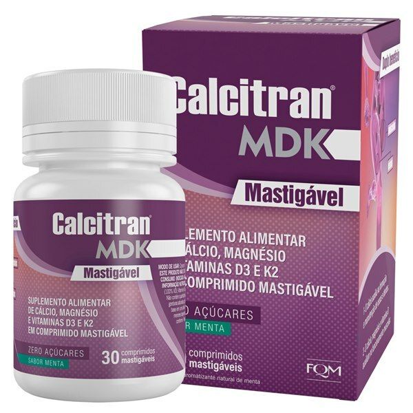 Calcitran Mdk Mastigavel 30 Comp