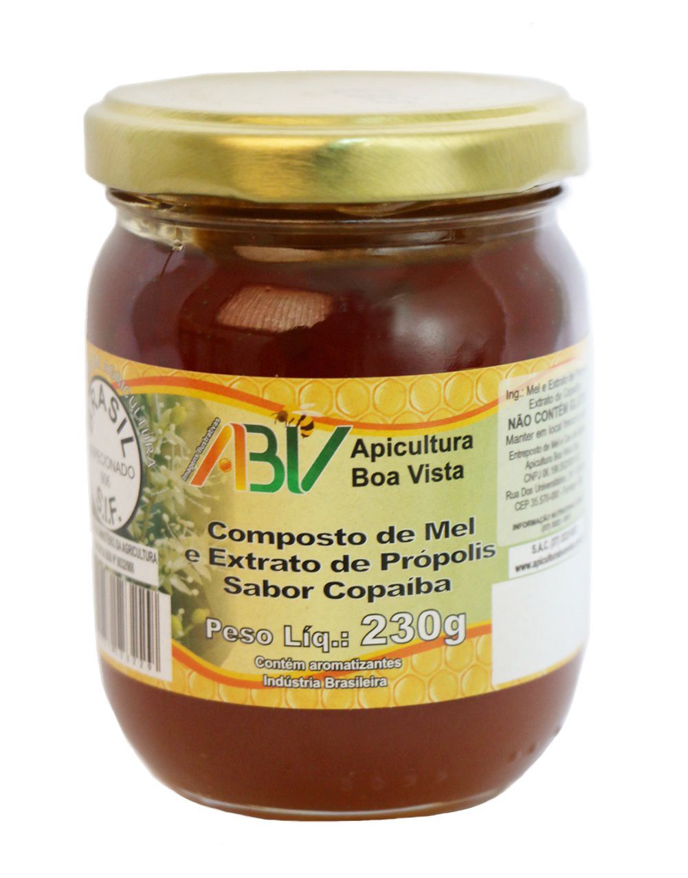 [TESTE] Composto De Mel 230G Extr Própolis Copaib
