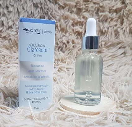 [TESTE] Serum Facial Max Love 30mL Clareador Oil-Free