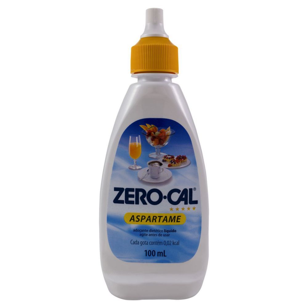 [TESTE] Adoçante Zero Cal Aspartame Frasco Com 100mL