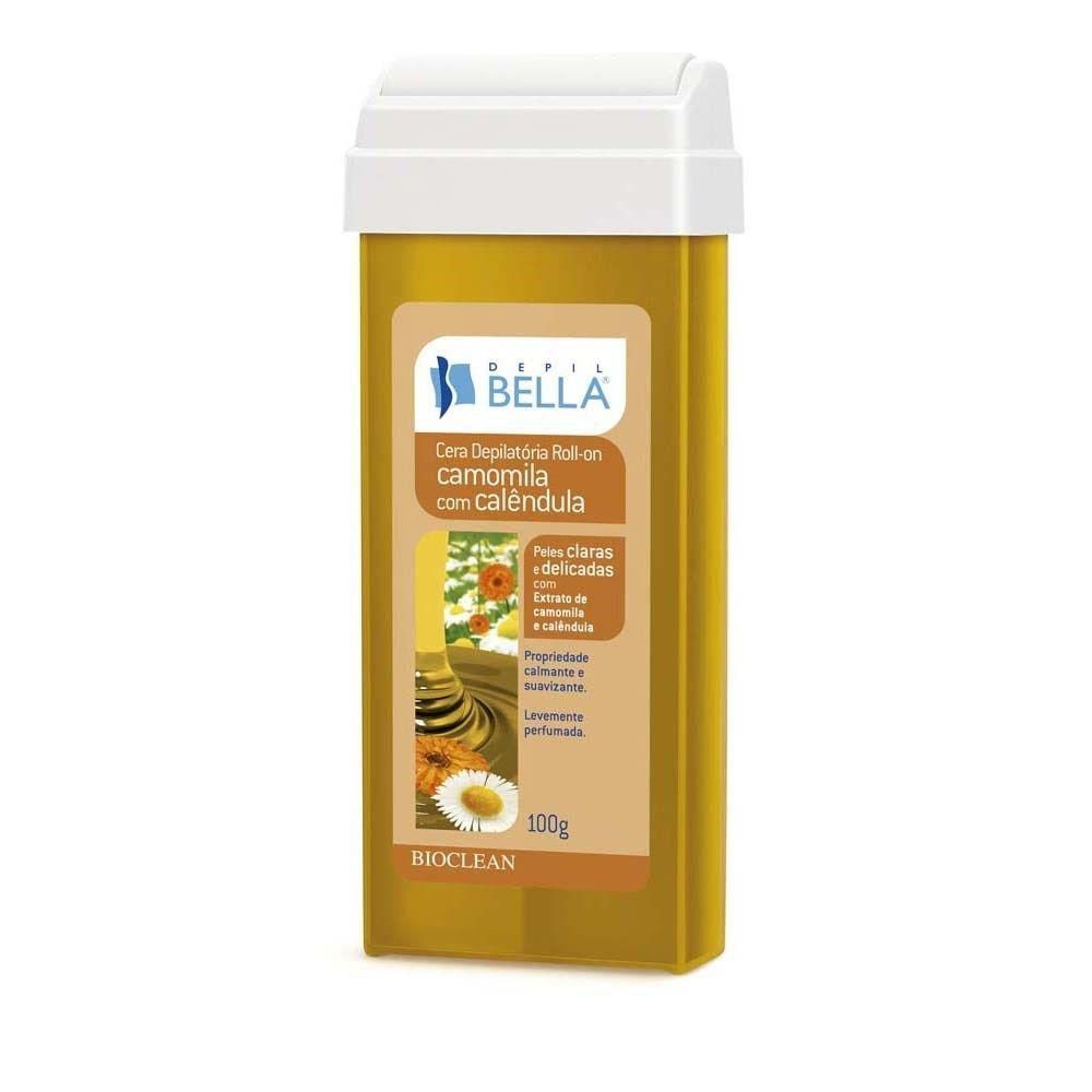 [TESTE] Cera Depilatória Corporal Depil Bella Camomila E Calêndula Roll-On 100G