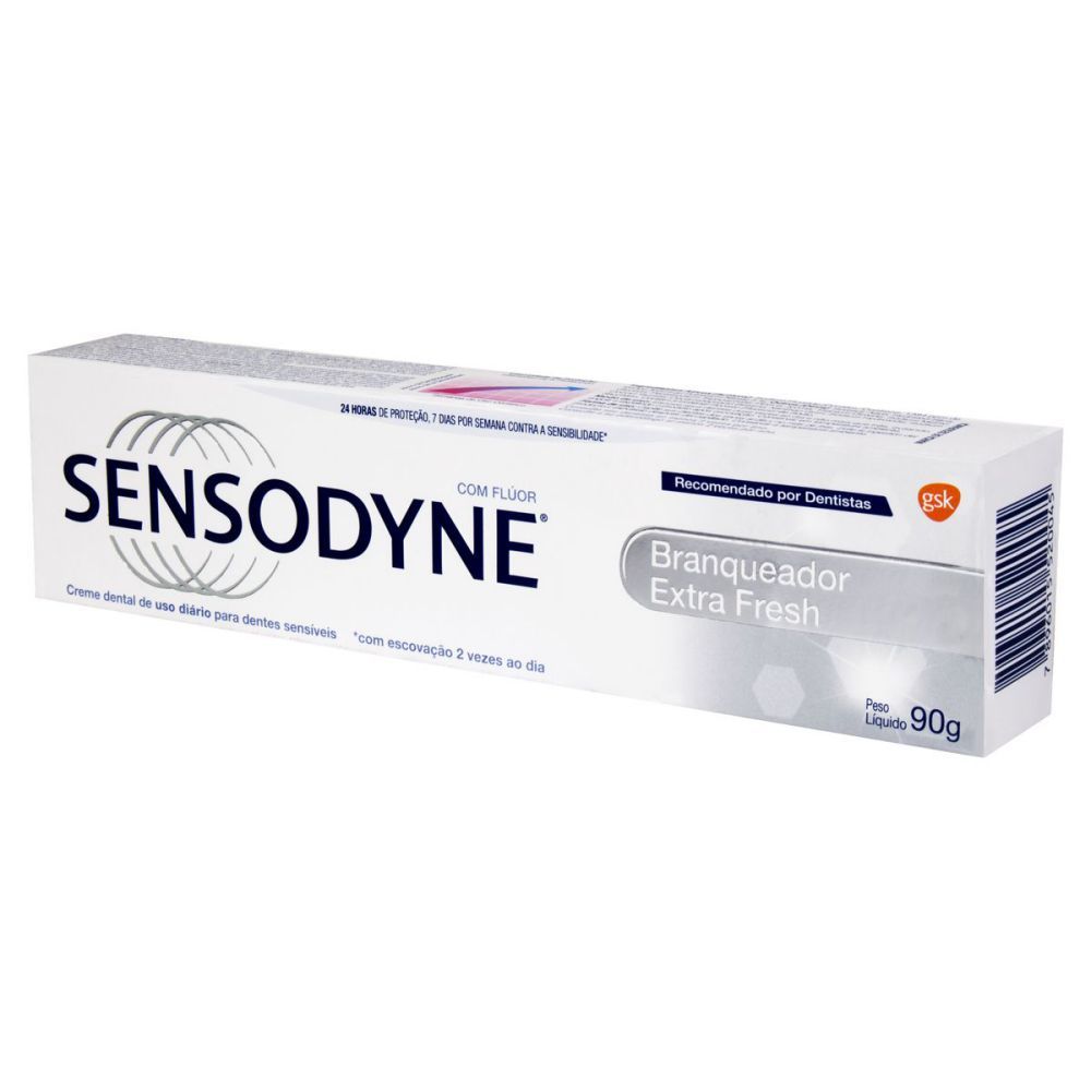 [TESTE] Pasta De Dente Sensodyne Branqueador Extra Fresh Para Dentes Sensíveis Com 90G