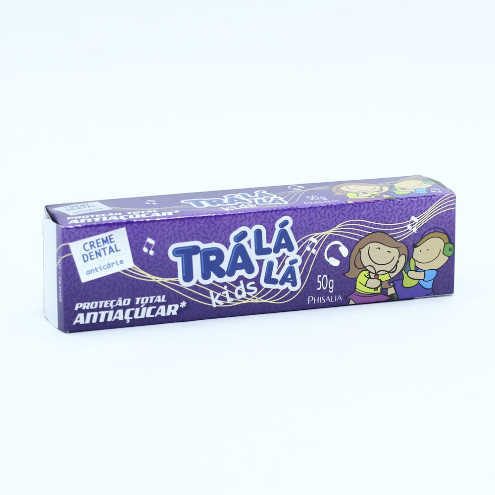 [TESTE] Creme Dental Trá Lá Lá Kids Anti-Açúcar 50G