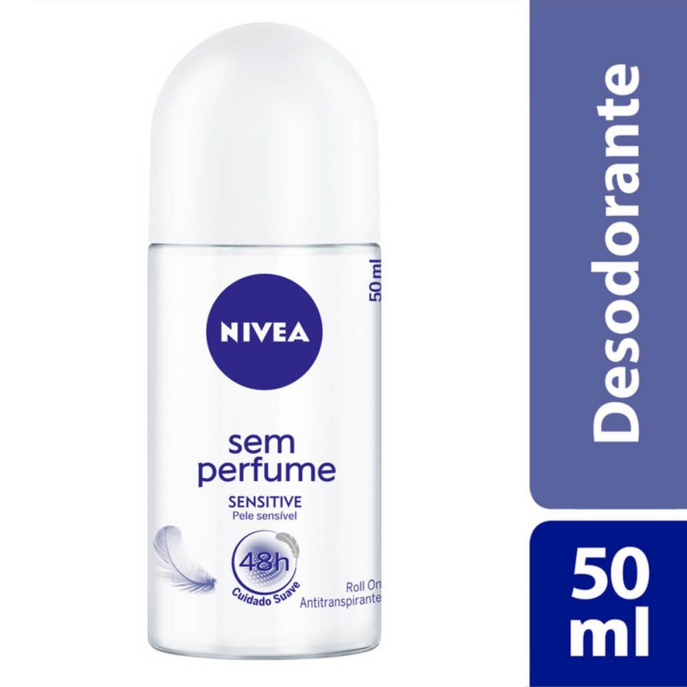 [TESTE] Desodorante Antitranspirante Roll-On Nivea Sem Perfume Com 50mL