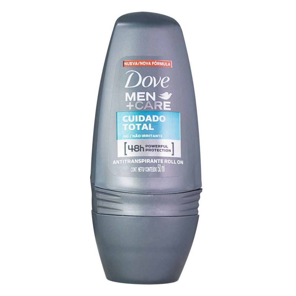 [TESTE] Desodorante Antitranspirante Roll On Dove Men+Care Cuidado Total 50mL