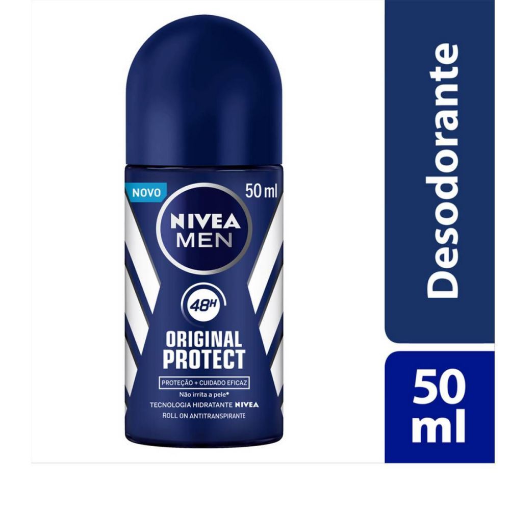 [TESTE] Desodorante Antitranspirante Roll On Nivea Men Original Protect