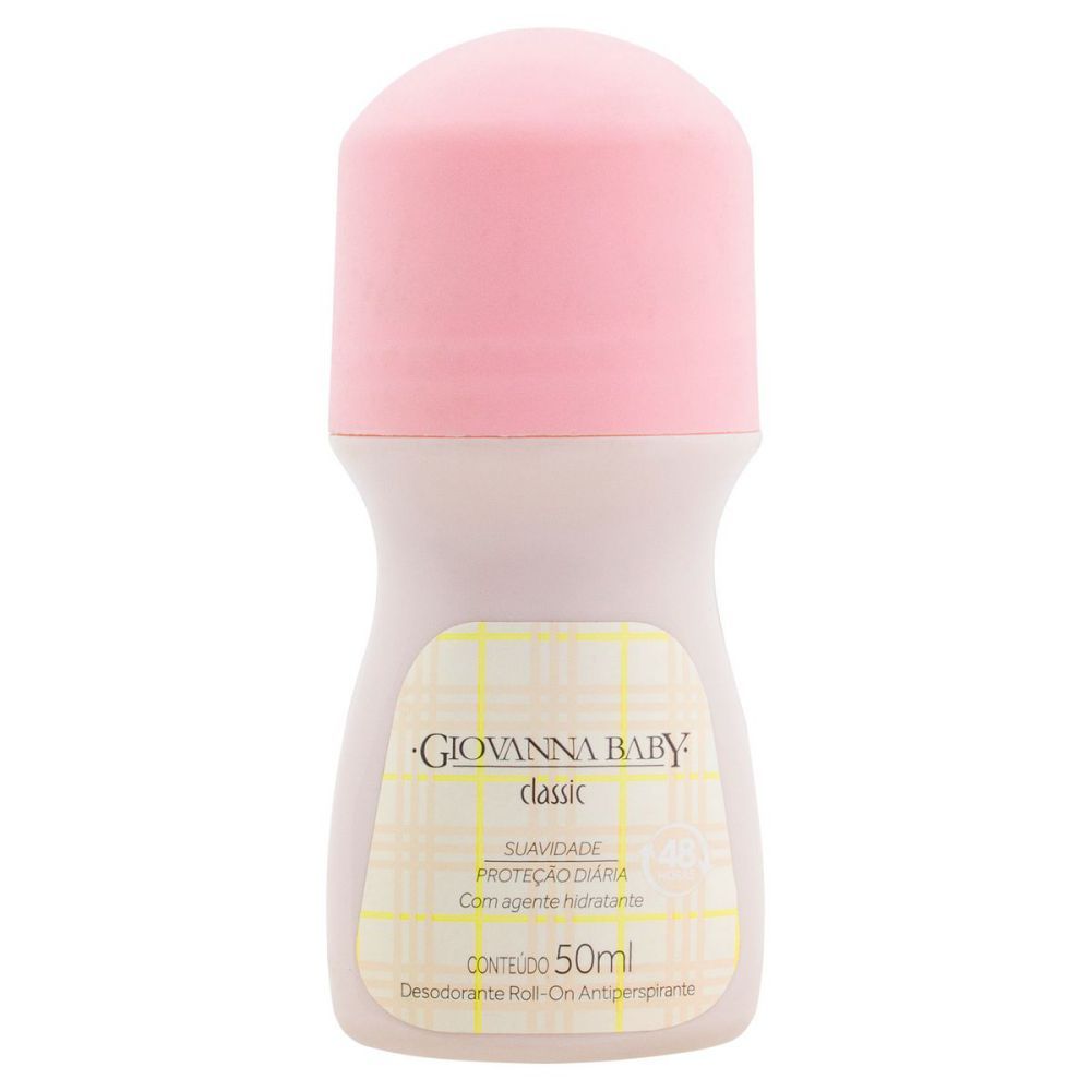 [TESTE] Desodorante Giovanna Baby Classic Roll-On 50mL