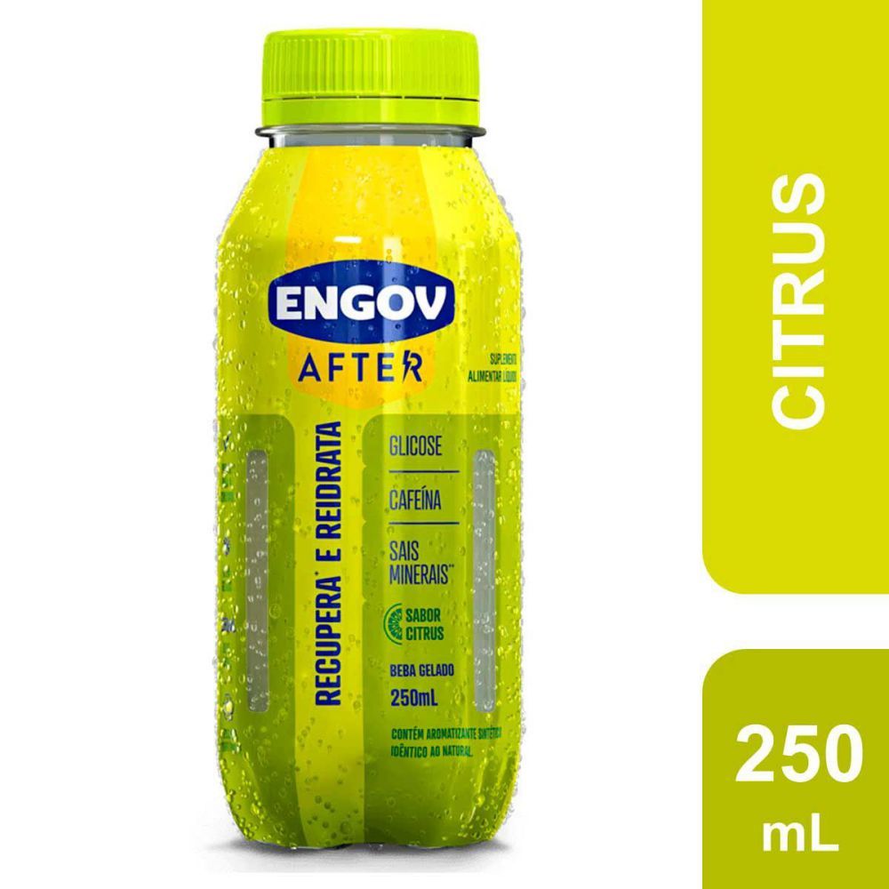 [TESTE] Engov After 250mL Sabor Citrus