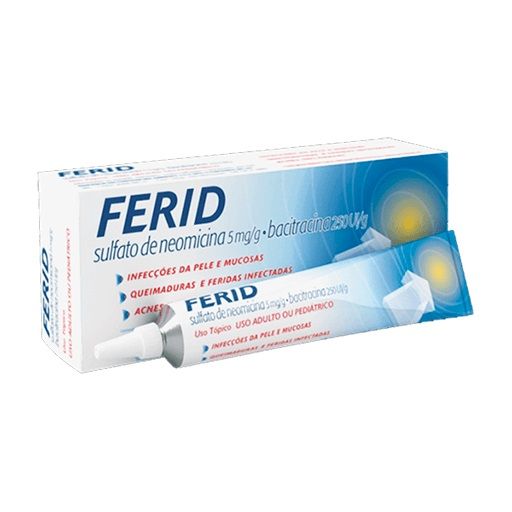 [TESTE] Ferid 5Mg + 250Ui/G Caixa Com 1 Bisnaga Com 10G De Pomada De Uso Dermatológico