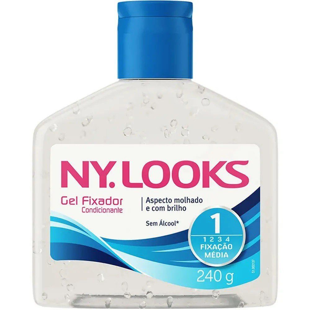 Gel Fixador Ny Looks 240G Fat1