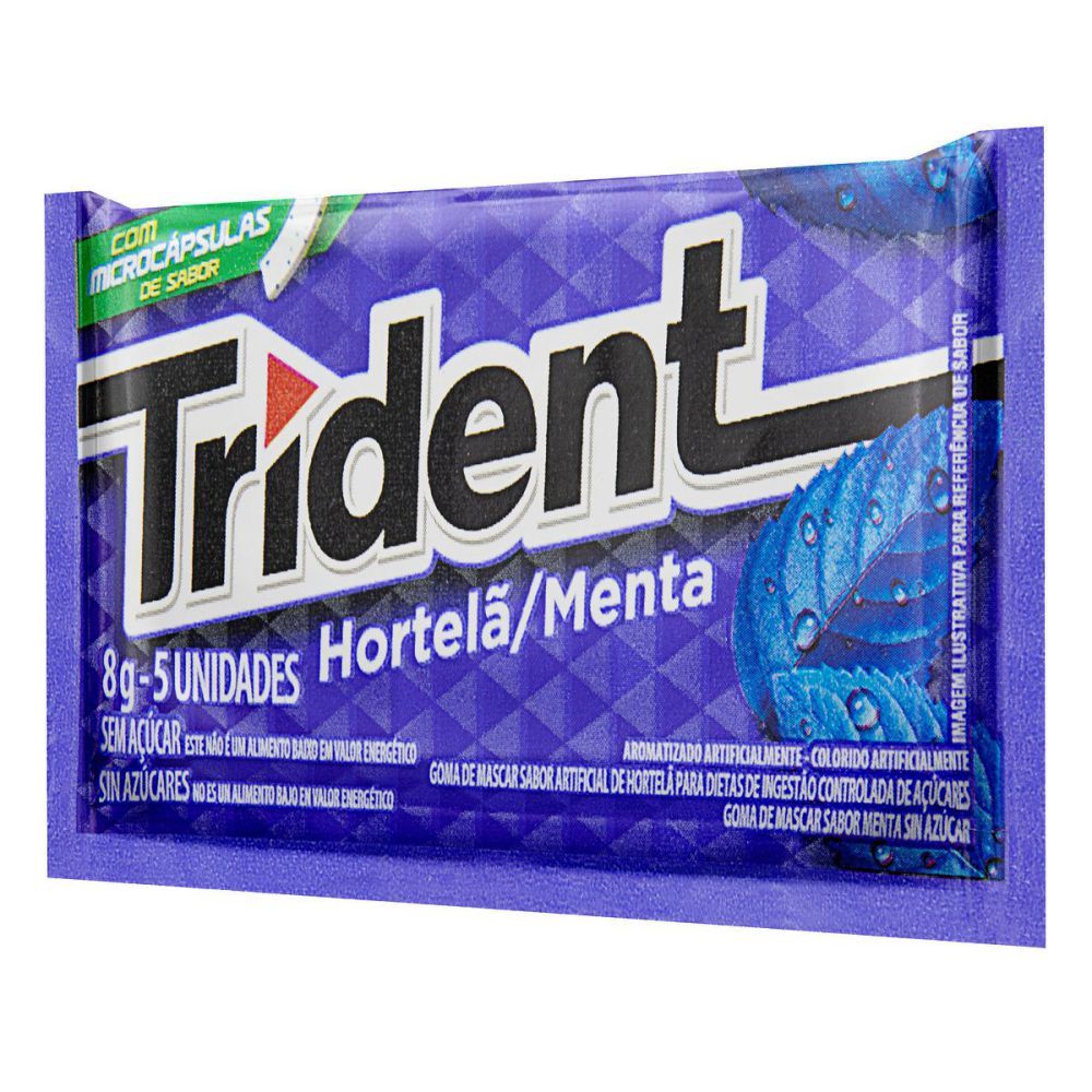 [TESTE] Chiclete Trident Hortelã